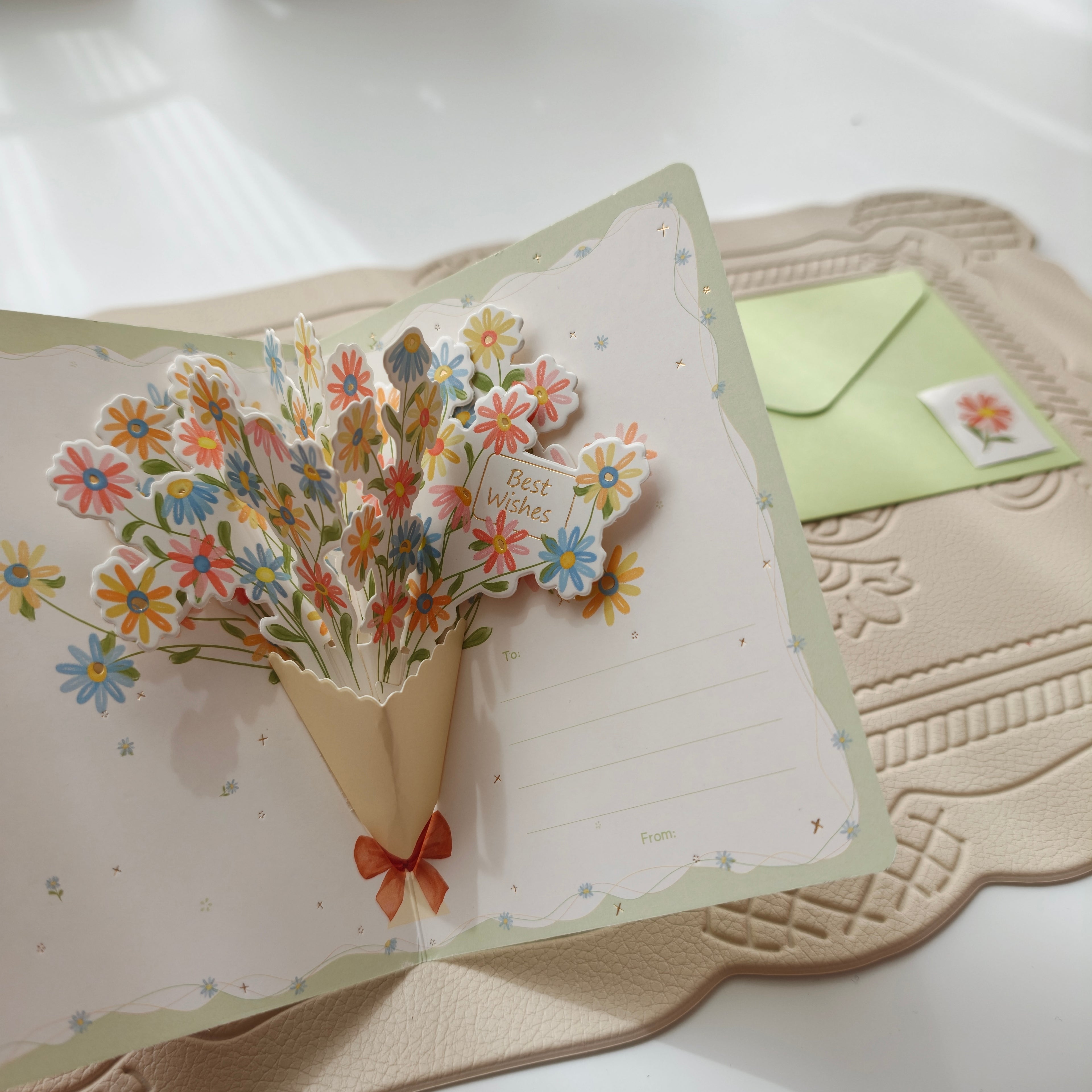 Wildflowers Floral Greeting Card