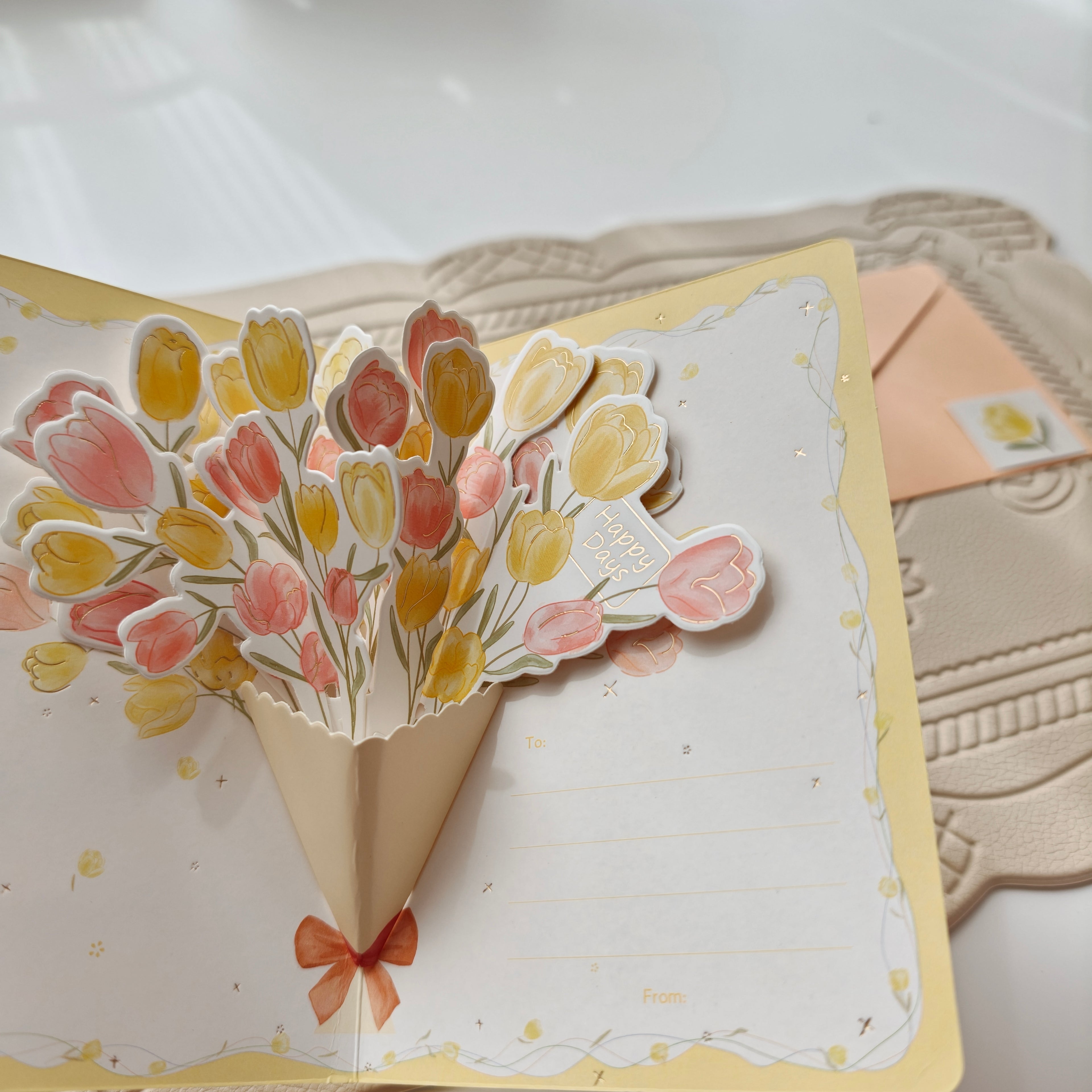 Tulips Floral Greeting Card