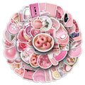 Pink Sticker Set (50 pcs)