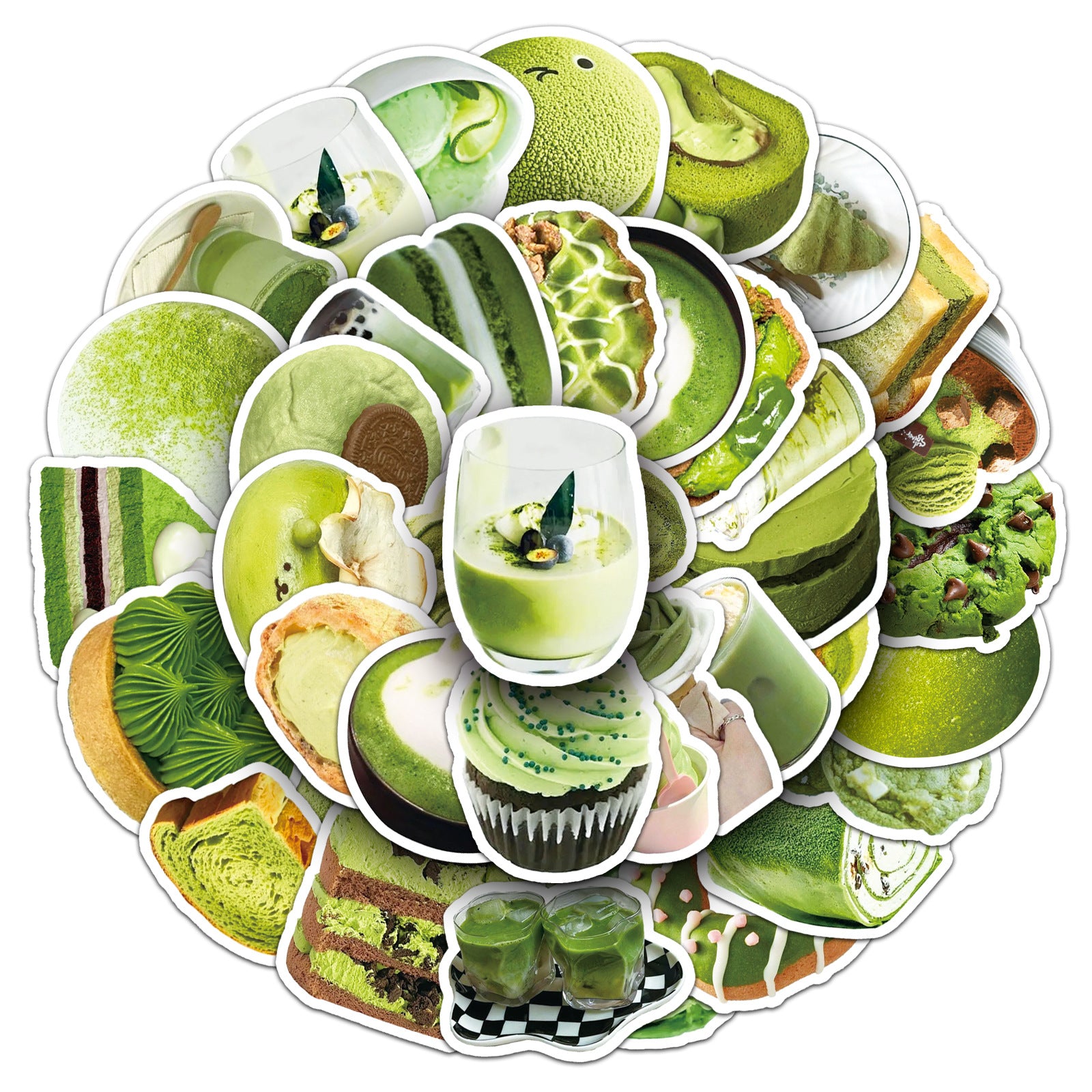 Green Sticker Set (50 pcs)