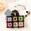Colorful Crystal Crossbody Bag